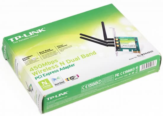Упаковка адаптера TP-Link TL-WDN4800