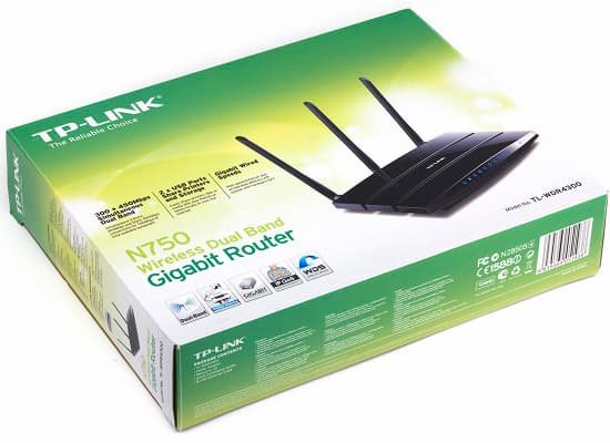 Упаковка роутера TP-Link TL-WDR4300