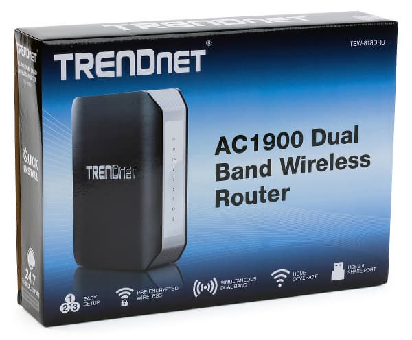 Упаковка TrendNet TEW-818DRU