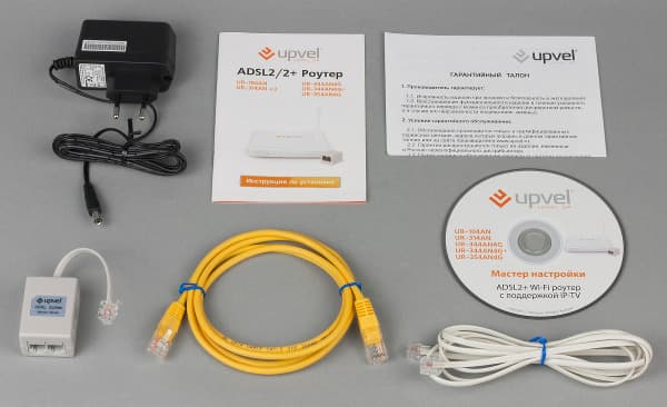 Комплект поставки Upvel UR-354AN4G