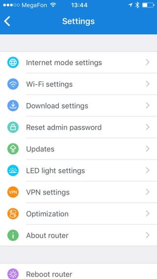 Мобильная утилита Mi Router