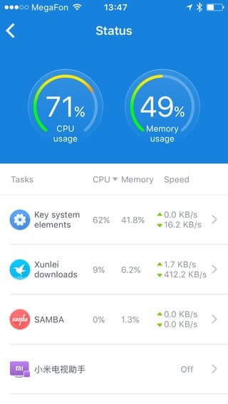 Мобильная утилита Mi Router
