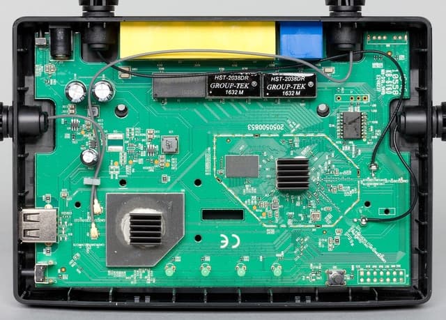 Печатная плата Zyxel Keenetic Extra II Печатная плата Zyxel Keenetic Extra II