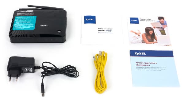 Комплект поставки Zyxel Keenetic Omni
