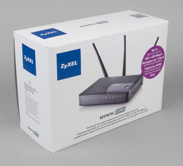 Упаковка Zyxel Keenetic Ultra