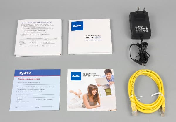 Комплект поставки Zyxel Keenetic Ultra