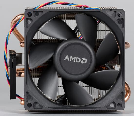 AMD Coolers 2016 - AMD 125W Thermal Solution, вид сверху
