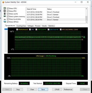 Режим простоя Asus VivoMini UN65