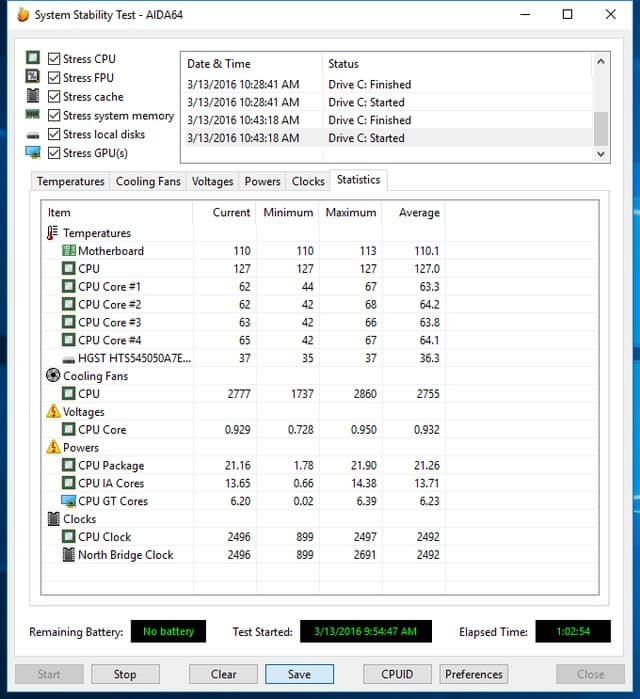Стресс-тест Asus VivoMini VC65R