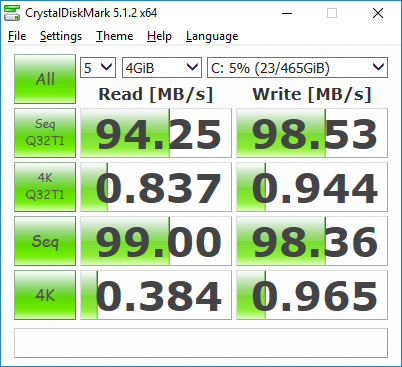Производительность жесткого диска Asus VivoMini VC65R