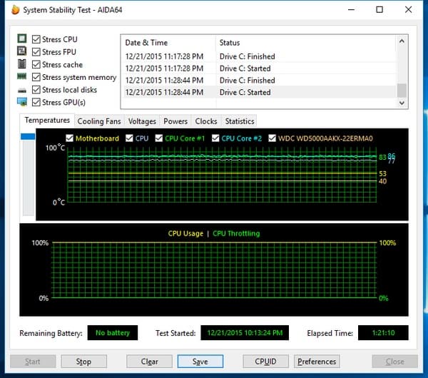 Стресс-тест Asus VivoPC VM60