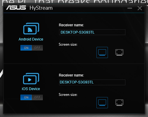Asus HyStream