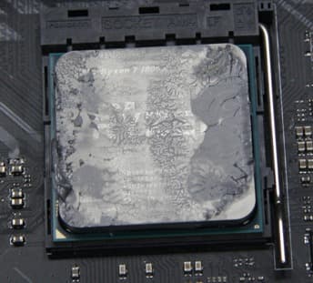 NH-D15 SE-AM4, распределение термопасты