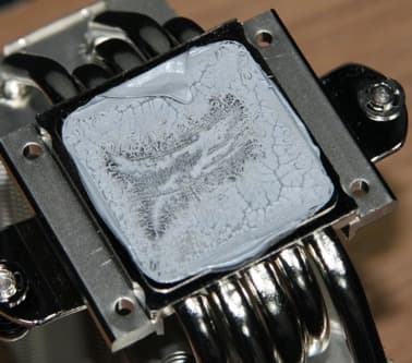 NH-U12S SE-AM4, распределение термопасты