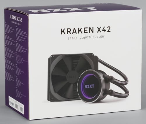 NZXT Kraken X42, коробка