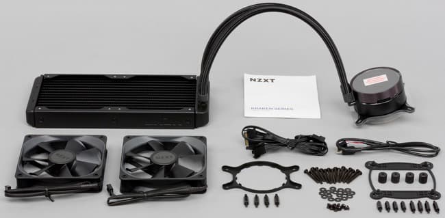NZXT Kraken X52, комплект