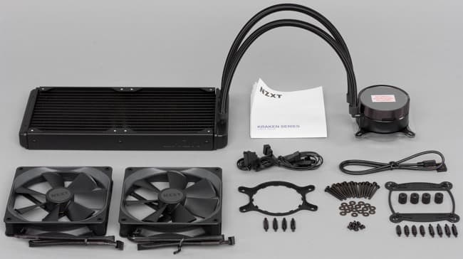 NZXT Kraken X62, комплект