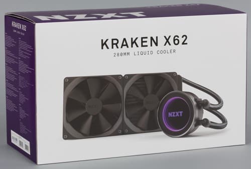 NZXT Kraken X62, коробка