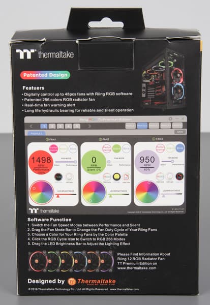Riing 12 RGB Radiator Fan TT Premium Edition