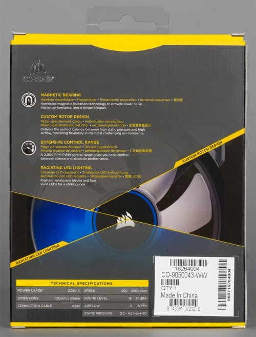 Corsair ML120 Pro LED Blue