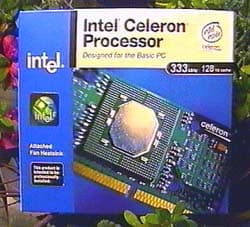 Intel Celeron 333 in box