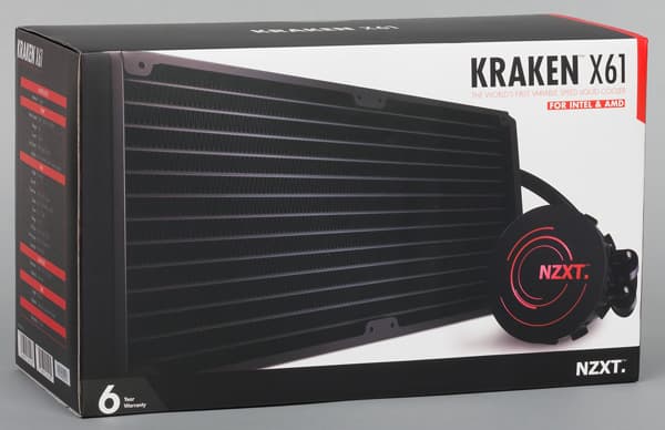 NZXT Kraken X61, коробка