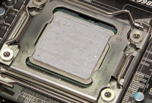 SilverStone AR07 и AR08, распределение термопасты