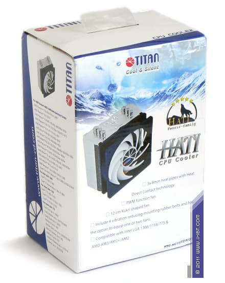 Кулер Titan TTC-NC15TZ/KU(RB) Hati