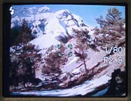 меню Casio QV-R40