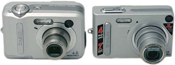 Casio QV-R40 и Exilim Z4 