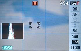 Casio Exilim EX-Z1000, меню