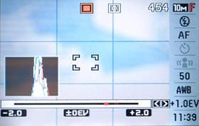 Casio Exilim EX-Z1000, меню