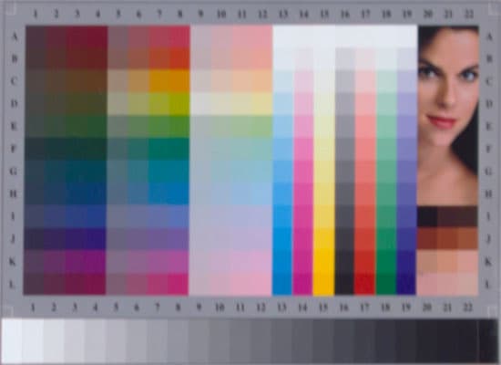 Файл CRW4029, мишень, обработанная профилем, ISO 50, лампы накаливания