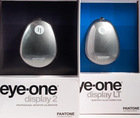 PANTONE/Gretagmacbeth Eye-One display LT и Eye-One display 2