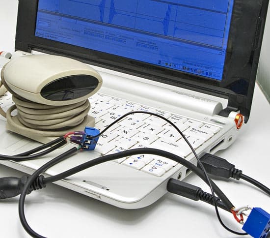 Стенд, ИК-приемник и компьютер