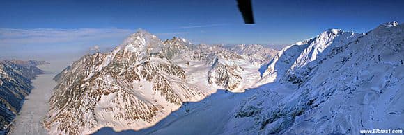 панорамы района Безенги