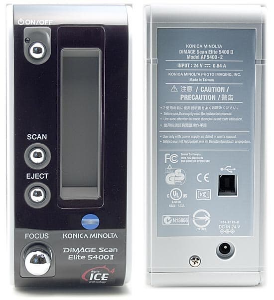 KONICA MINOLTA DiMAGE SCAN ELITE 5400 II