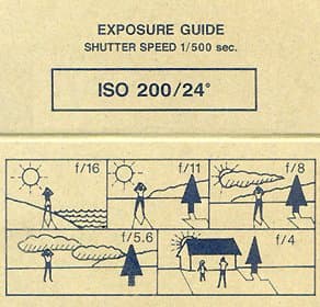 инструкция на упаковке пленки