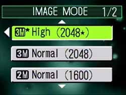 Nikon COOLPIX 3700 Menu