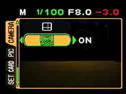Olympus CAMEDIA C-5060 Меню