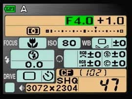 Дисплей, съемка