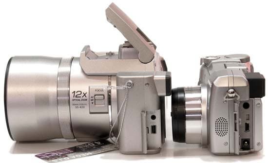 Panasonic DMC -FZ10 и Olympus UltraZoom C -750