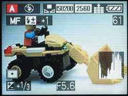 Меню Panasonic DMC-LC1