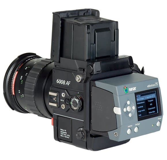 Sinarback eMotion75 и Rolleiflex 6008 AF