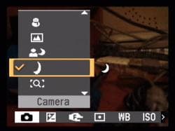 Sony Cyber-shot DSC T1 Menu