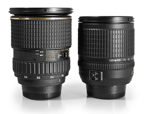 Tokina AT-X 165 PRO DX и Nikon 18—135mm f/3.5—5.6G IF-ED