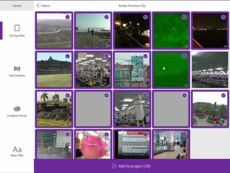 Видеоредактор Adobe Premiere Clip