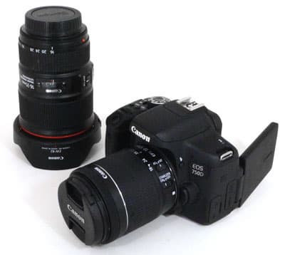 Видеосъемка фотоаппаратом Canon EOS 750D