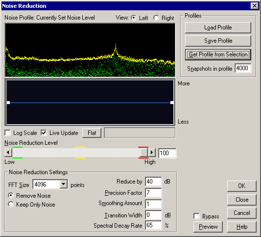 Abode Audition - Noise Reduction