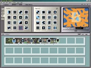 Выбор переходов в Studio Soft